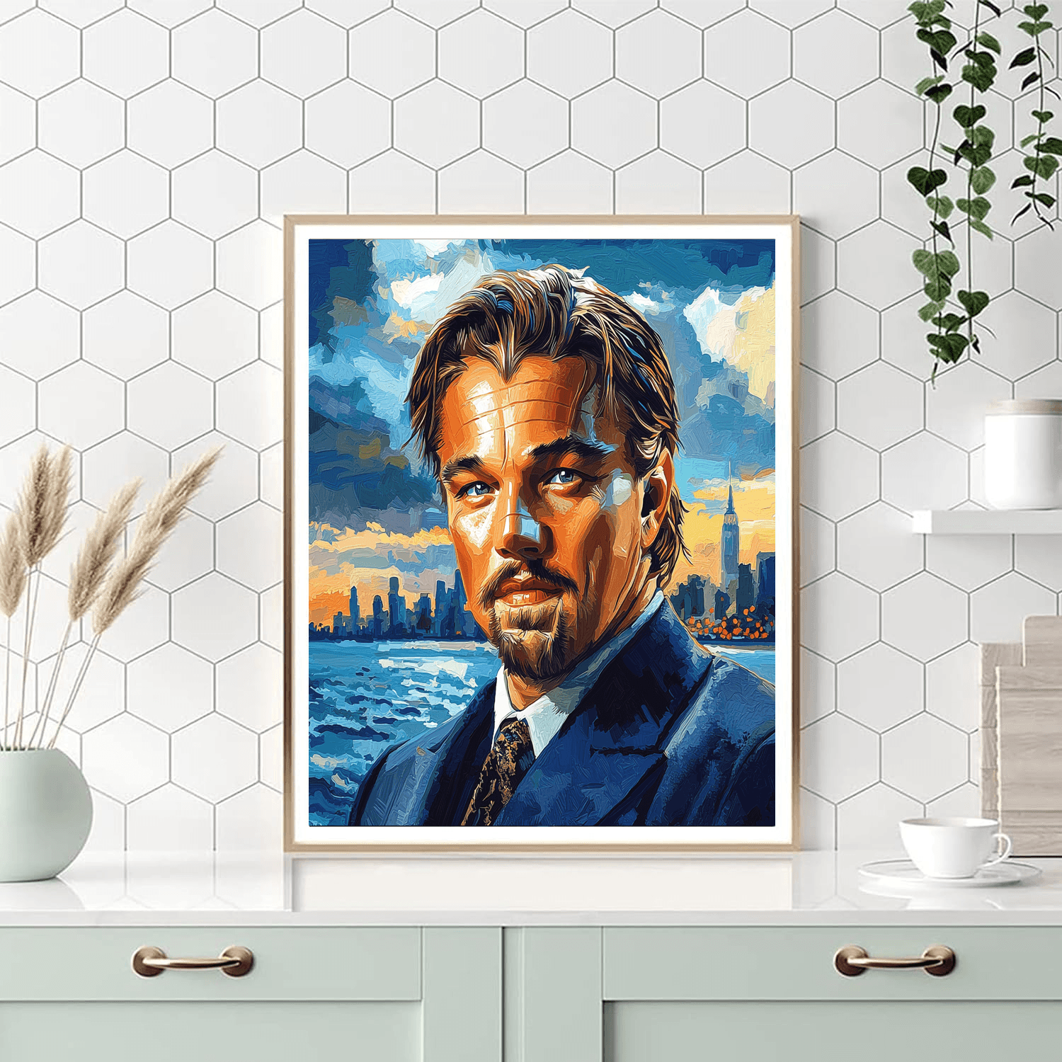 Leonardo Dicaprio: Navigating Through Titanic Dreams Paint By Numbers