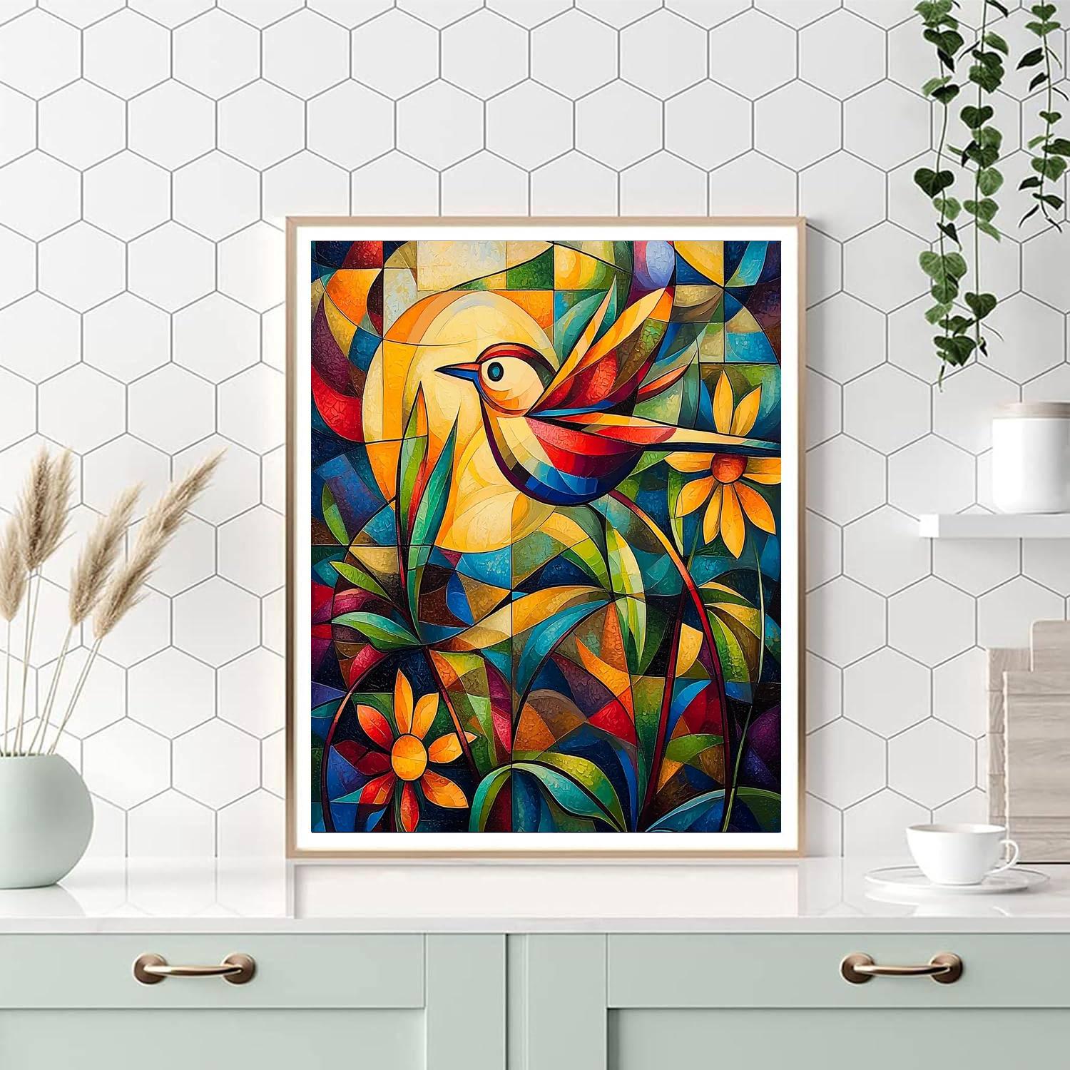 Paul Klee Inspired Harmony In Colors  Numbered Painting Kits