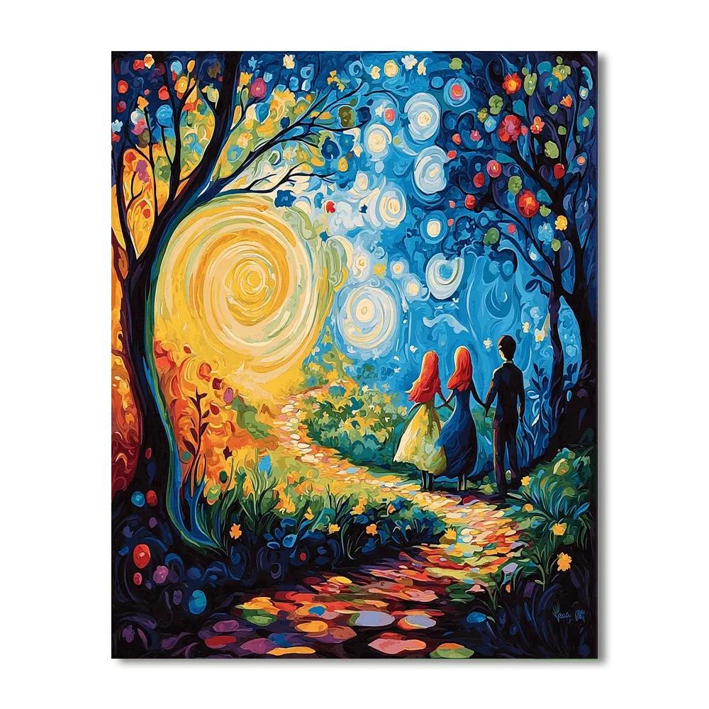 Journey Of Imagination Number Painting