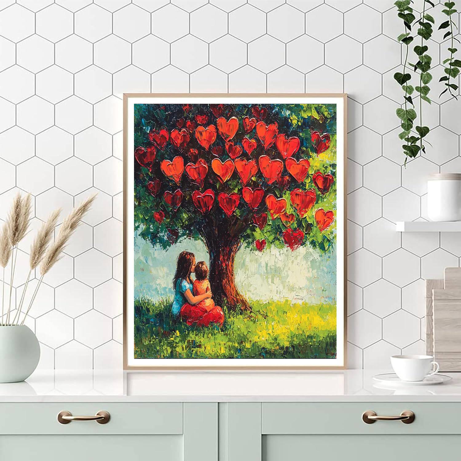 The Love Tree Paint By Number