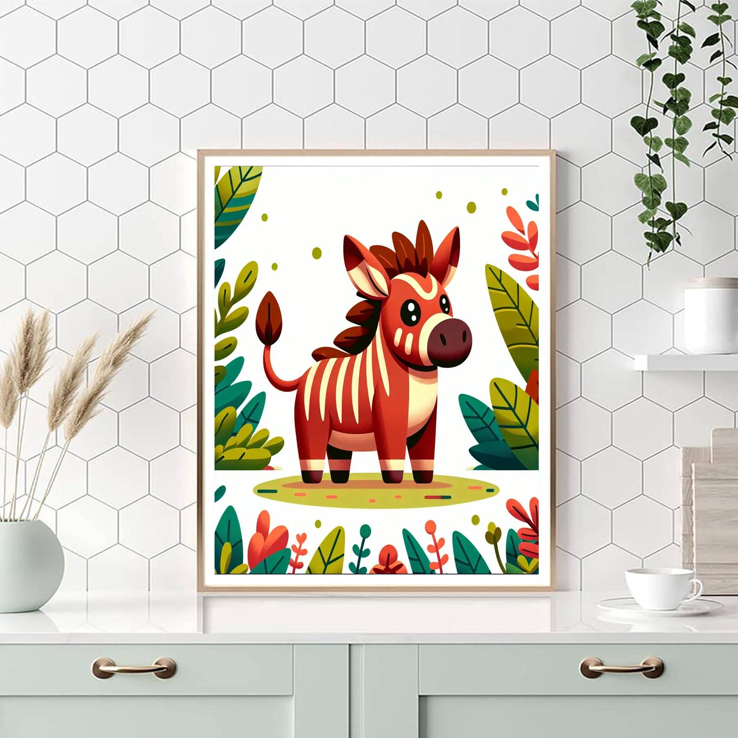 Blissful Bongo Paint By Number