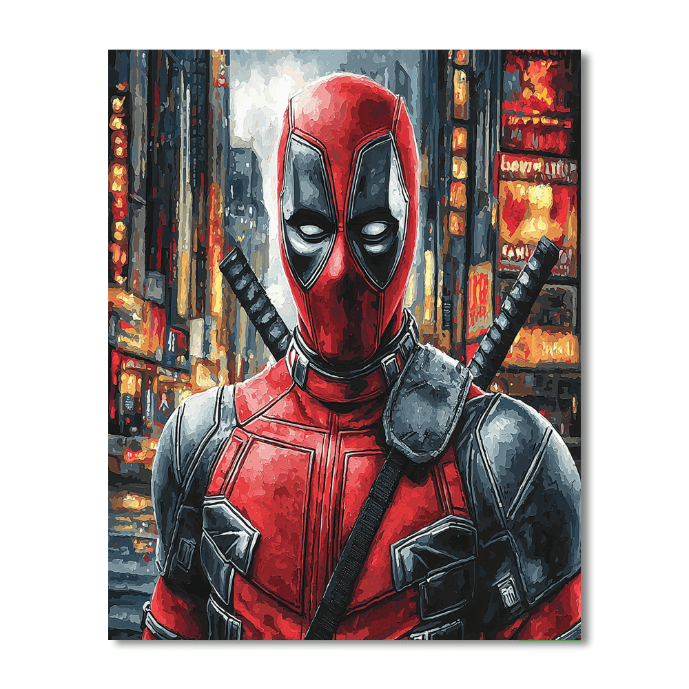Ryan Reynolds: The Humorous Hero With A Heart Paint By Numbers Kits