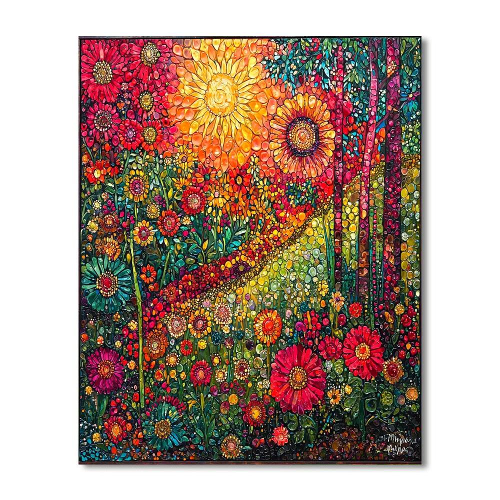 Frida Kahlo Inspired Tapestry Of Feelings  Numbered Painting Kits