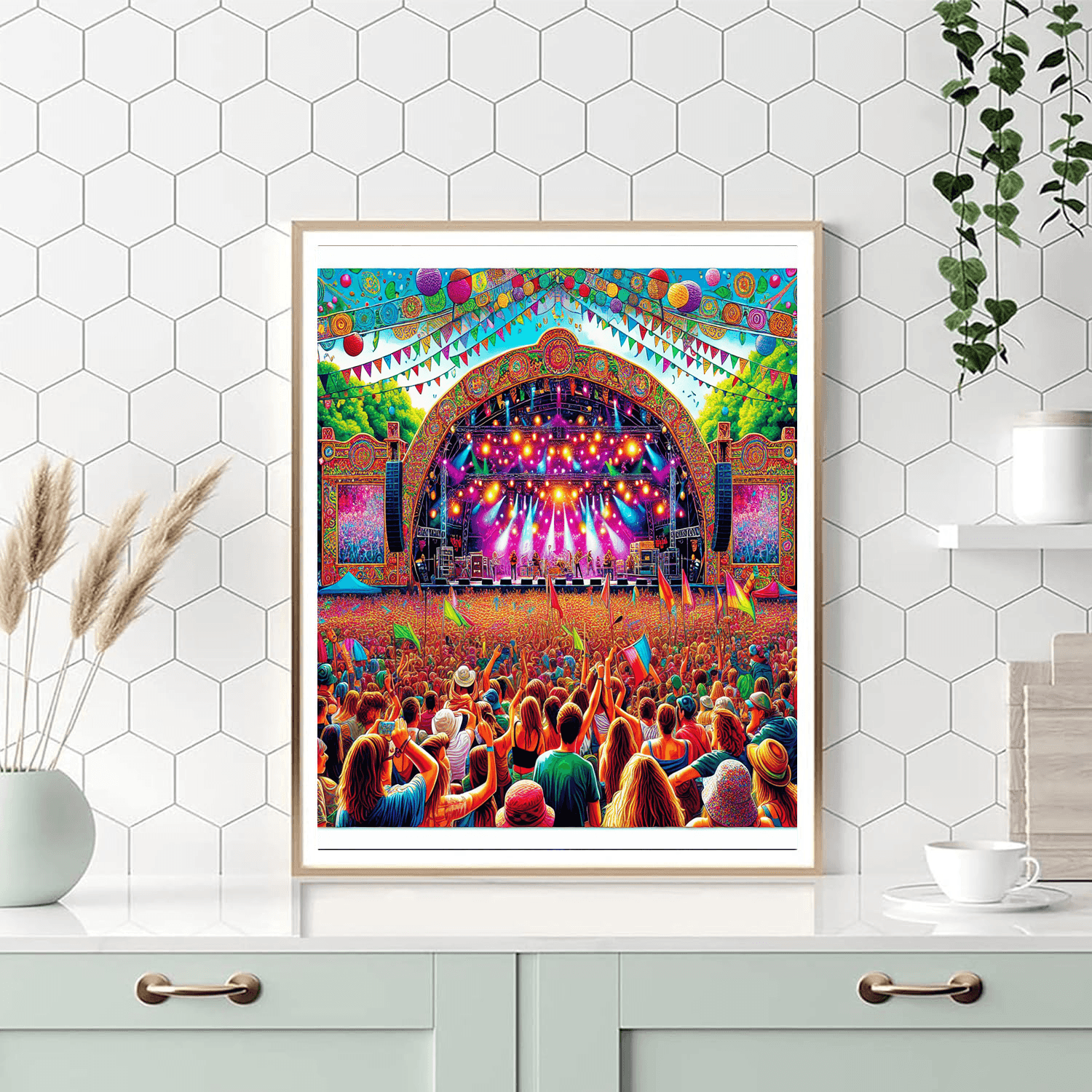 Pukkelpop - Hasselt Number Painting