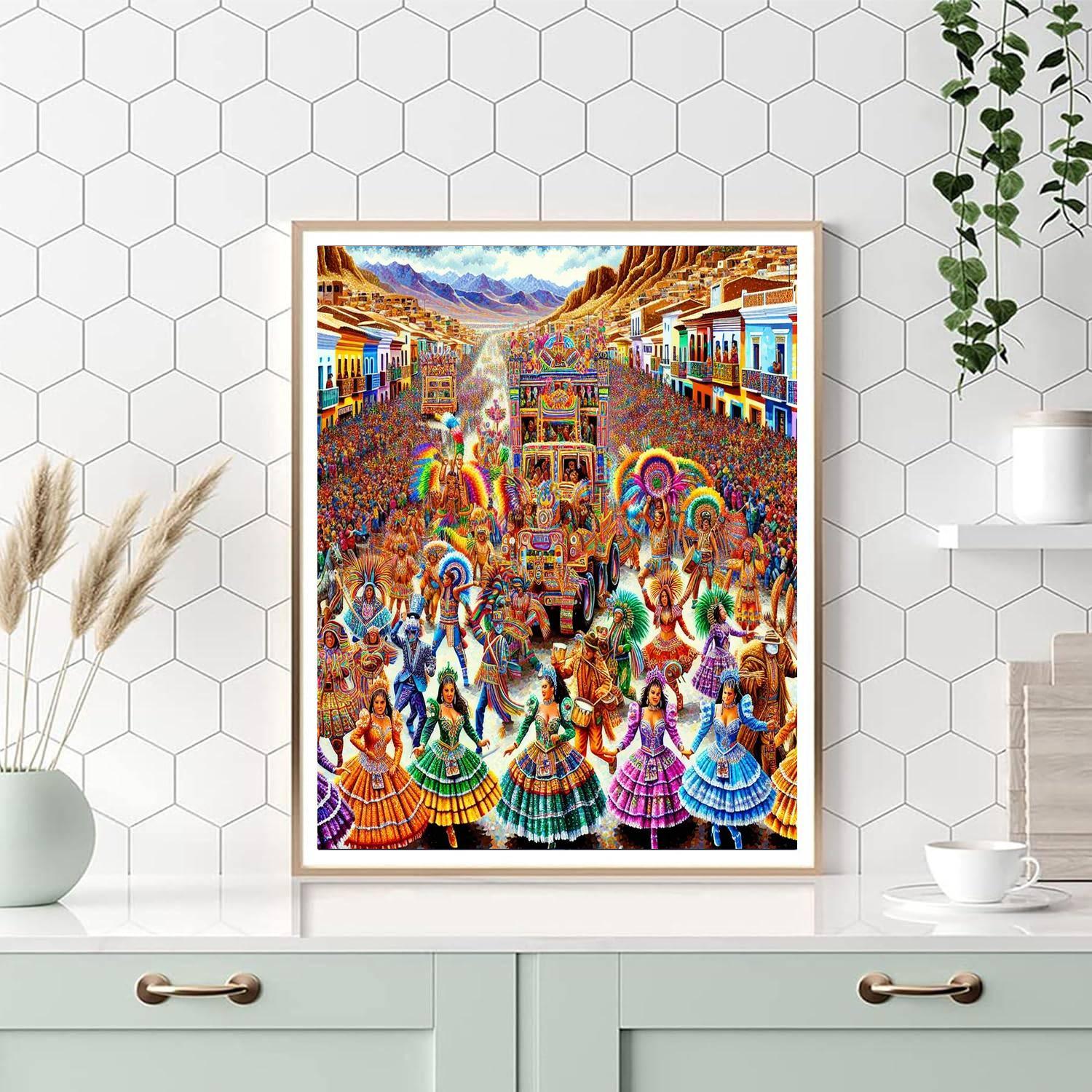 Oruro Carnival - Oruro, Bolivia Paint By Number