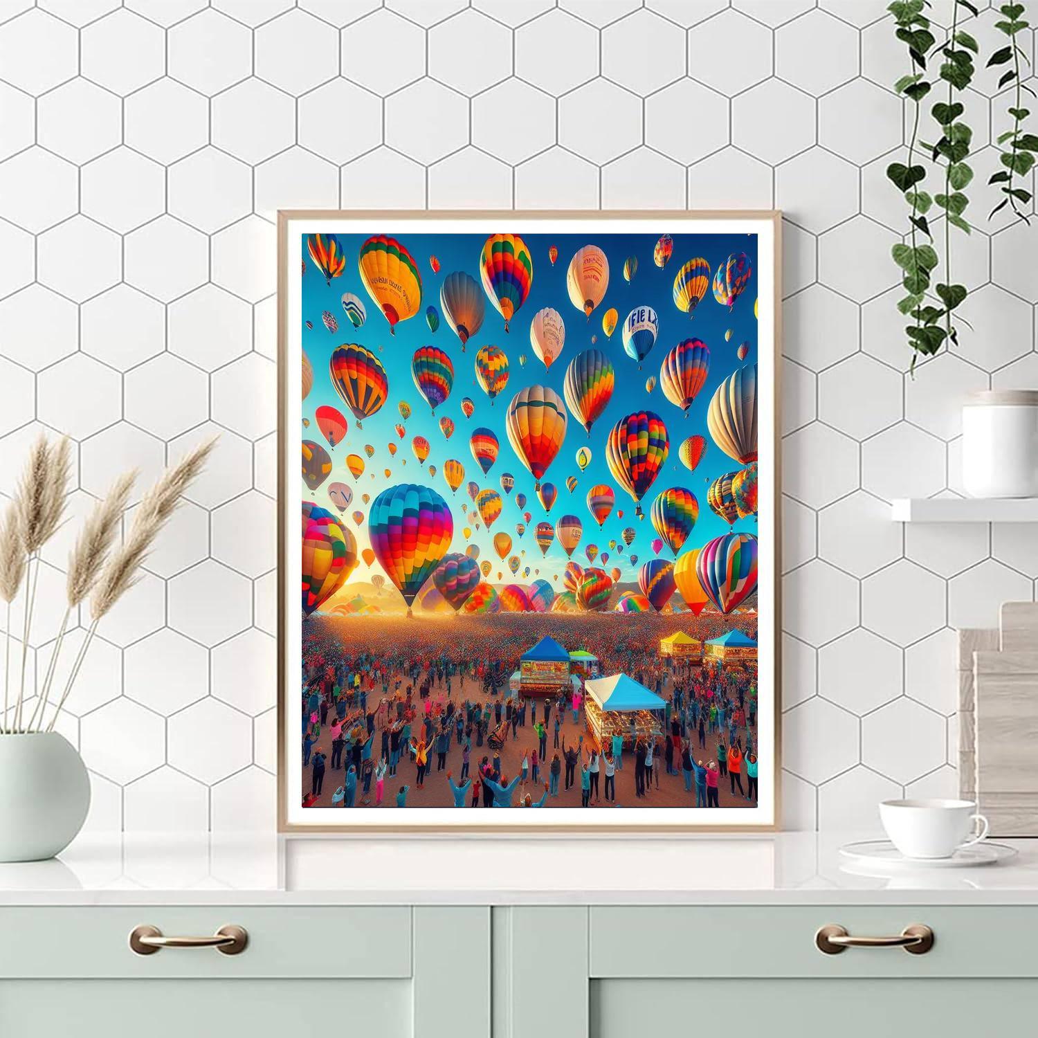 Baloon Fiesta - Mexico Paint By Numbers Kits