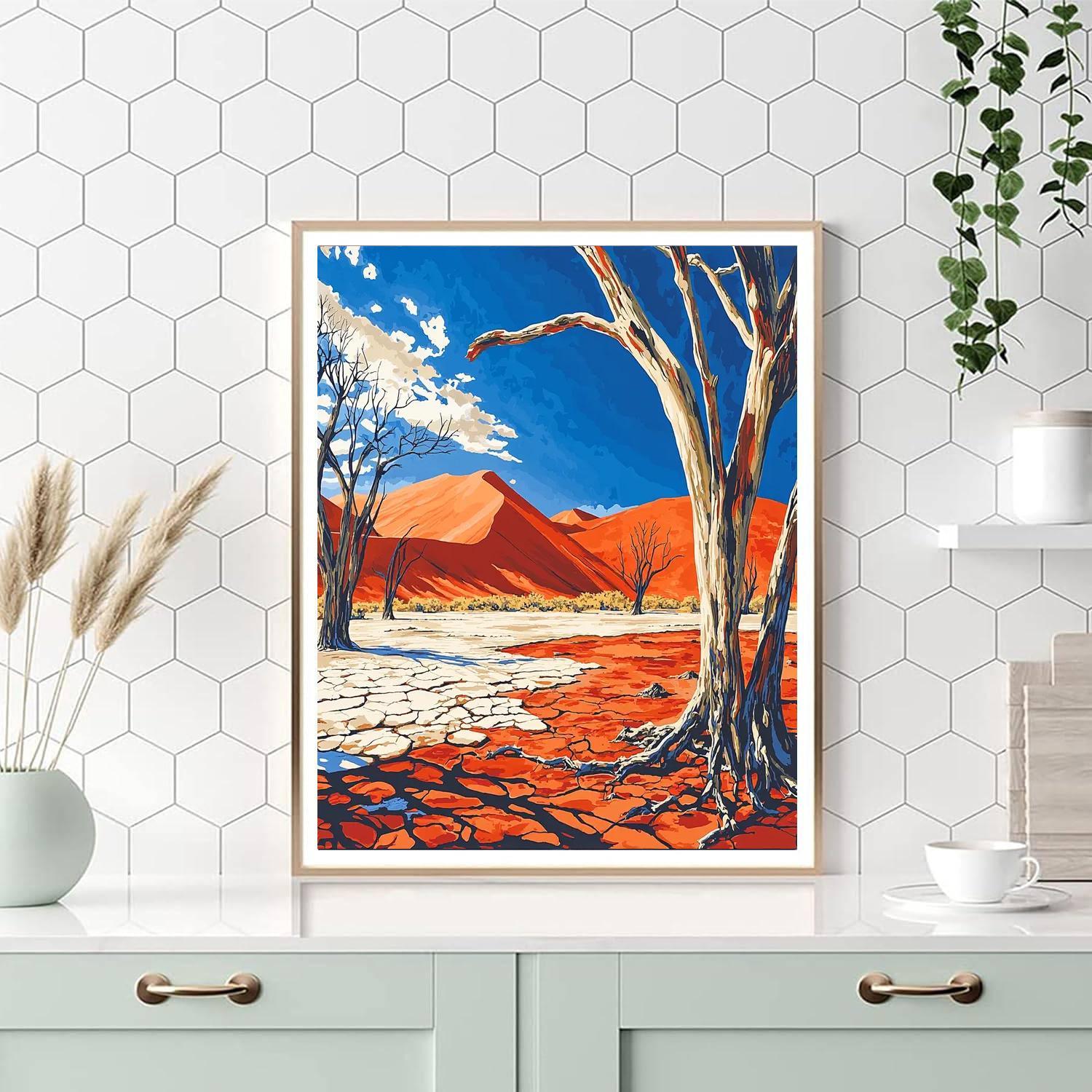 Sossusvlei - Namibia Painting Number Kit