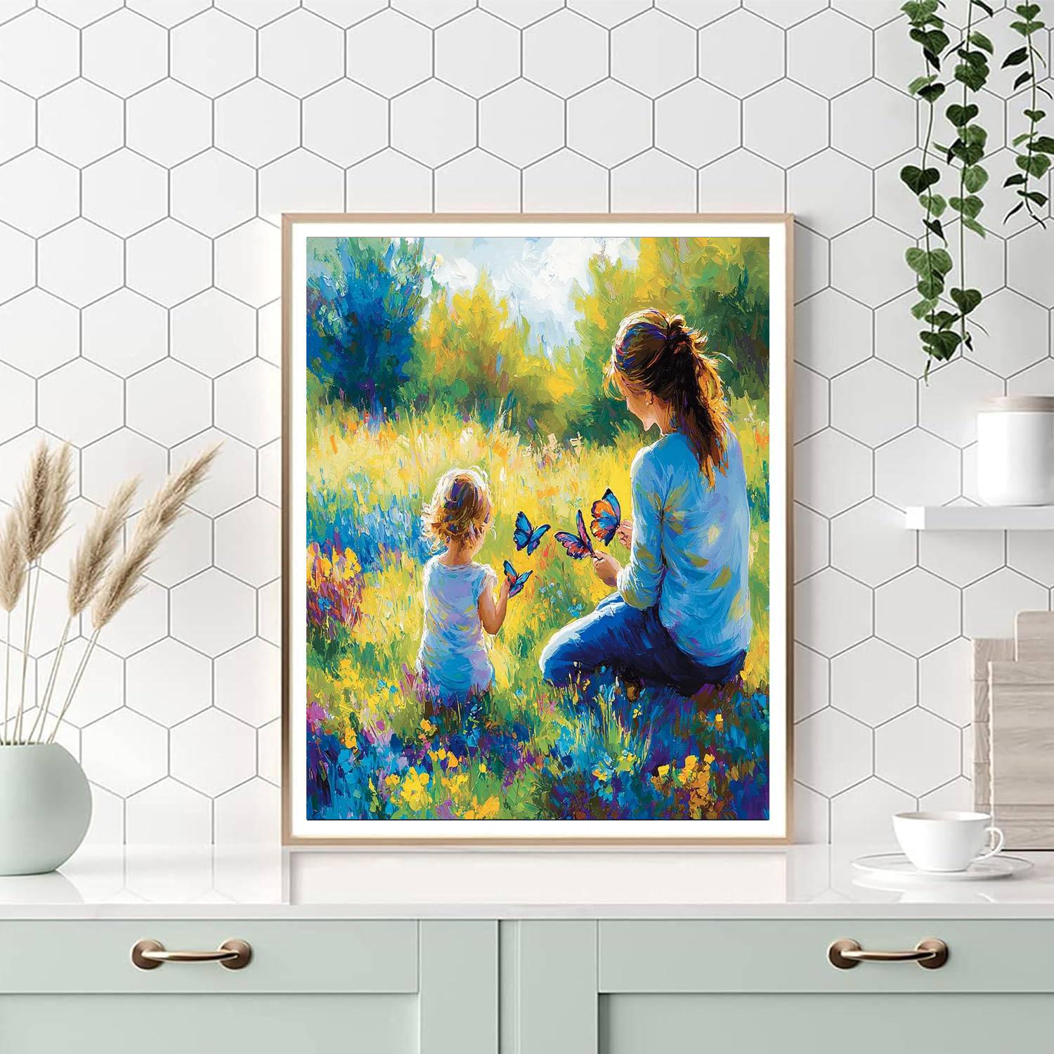 Through A Child's Eyes Painting Number Kit
