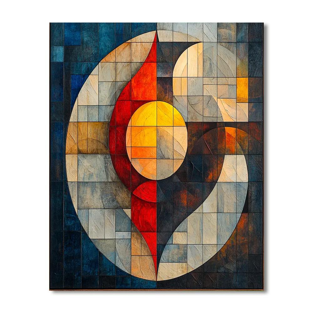 Paul Klee Inspired Mystical Harmonic Visions  Numbered Painting Kits