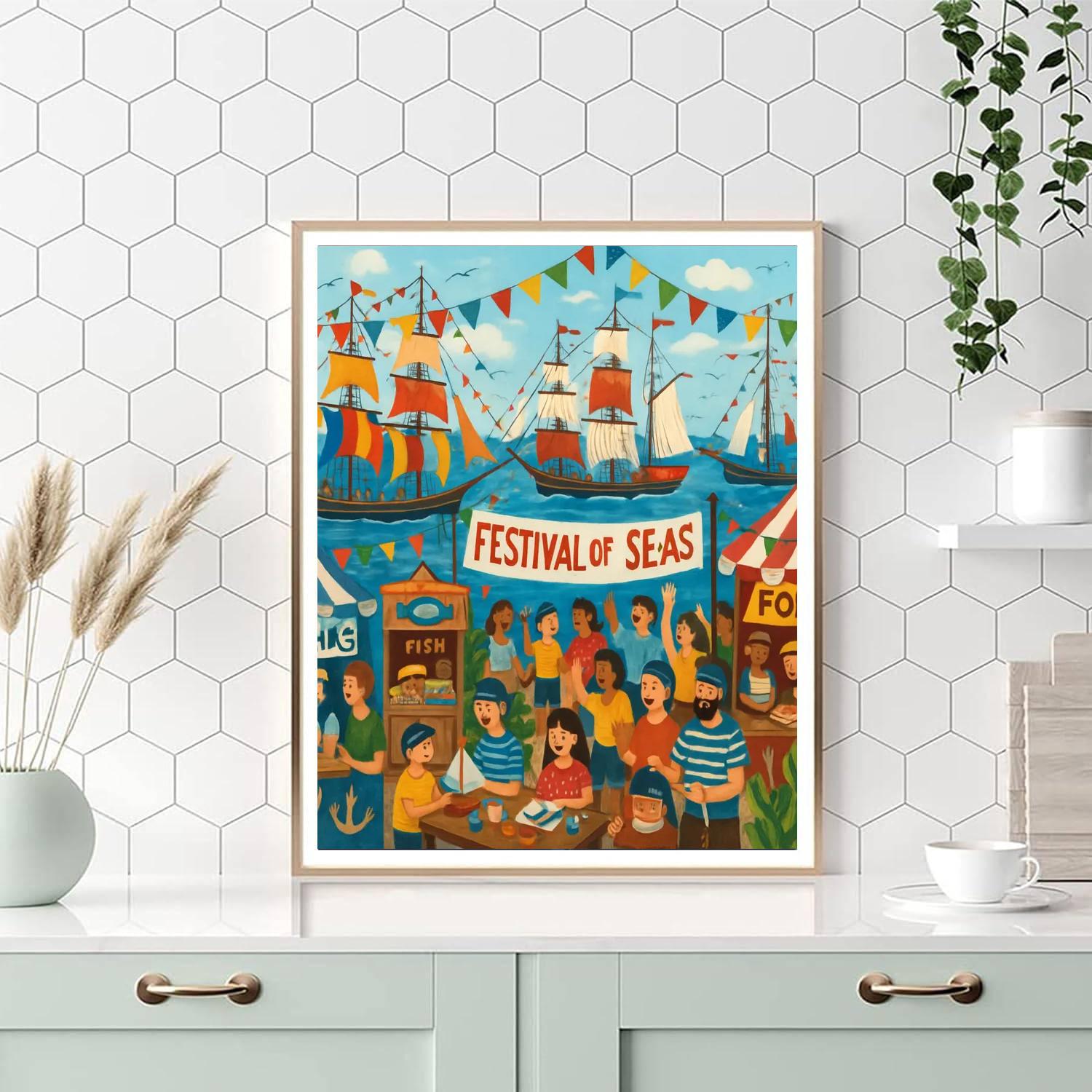Festival Of The Seas Paint By Number