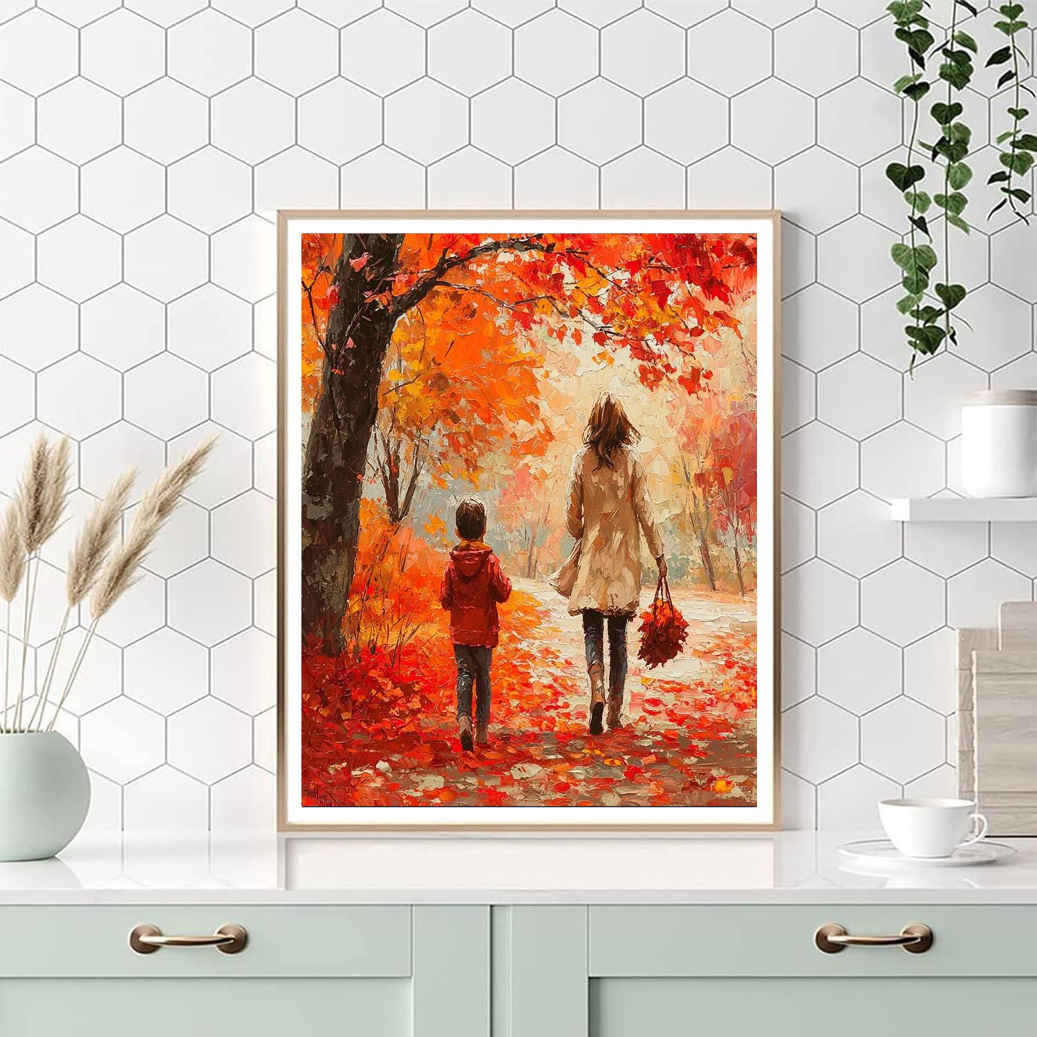 Autumn’s Tender Touch Paint By Numbers Kits