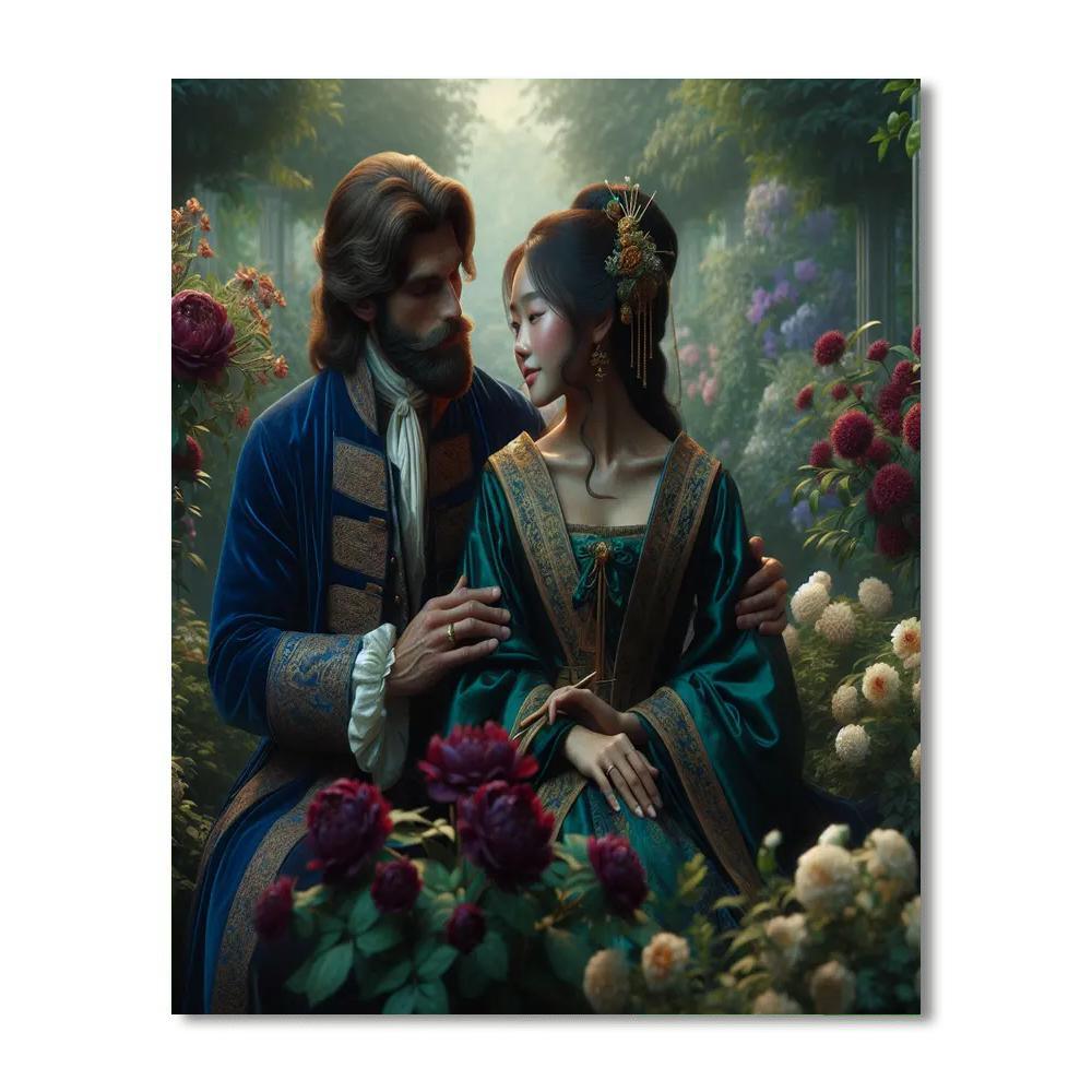 Charming Historical Romance Paint By Numbers Kits