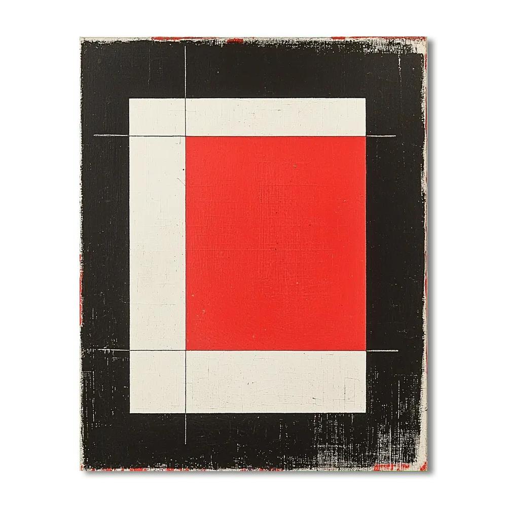 Kazimir Malevich Inspired Visual Clarity  Paint By Color