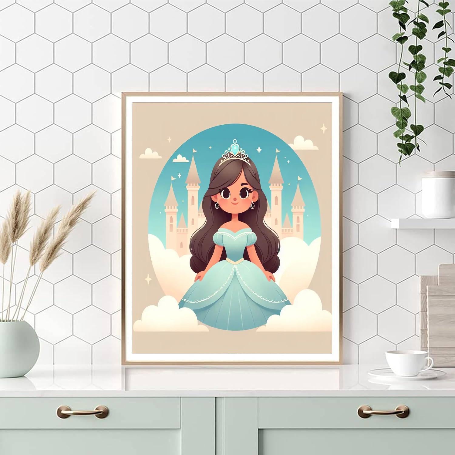 Fairytale Princess Dreams DIY Paint By Numbers