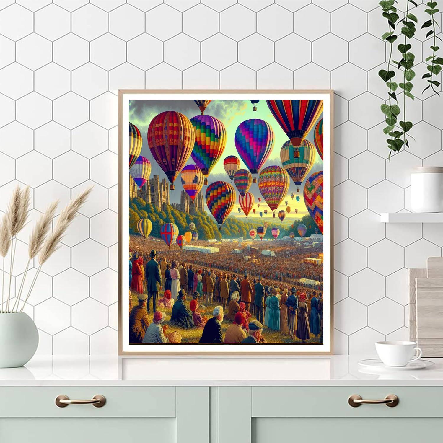 International Balloon Fiesta - Bristol, England Paint By Color