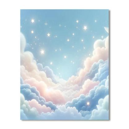 Sweet Dreams Cloudland Number Painting