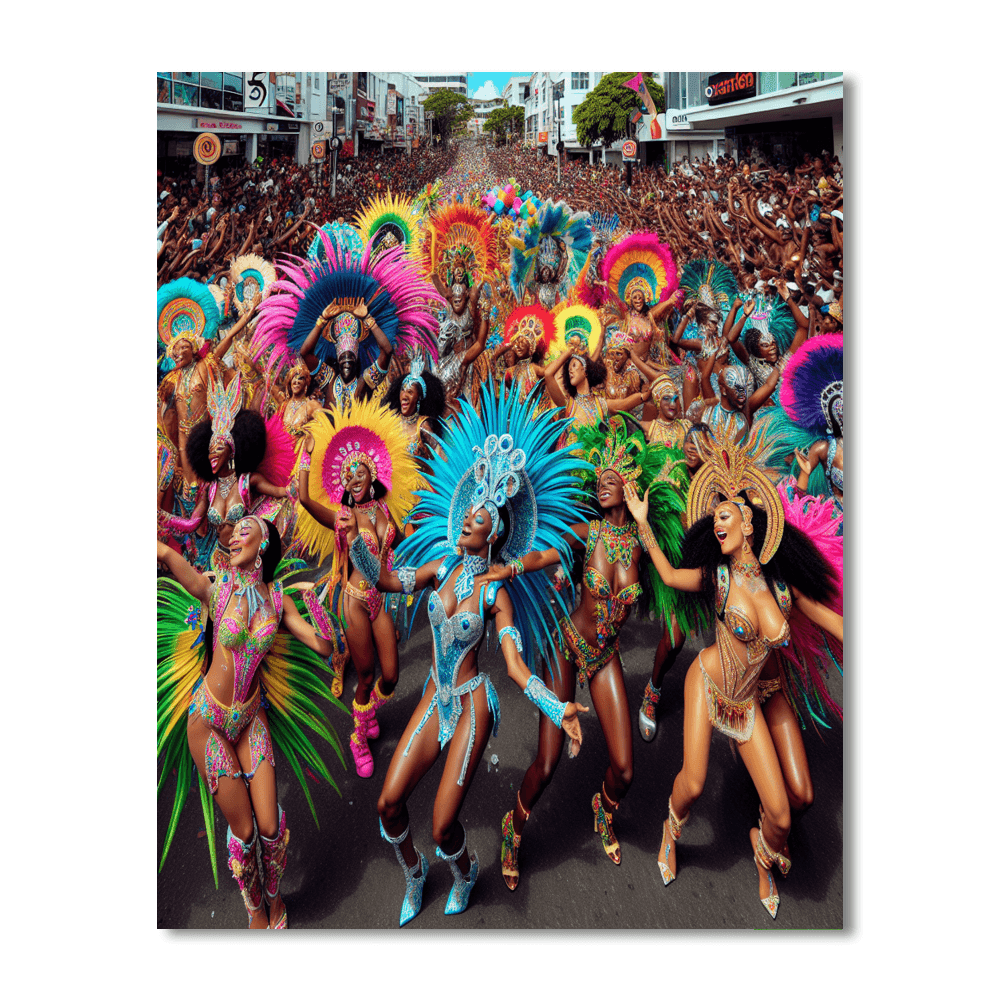 Crop Over Festival - Barbados Number Painting