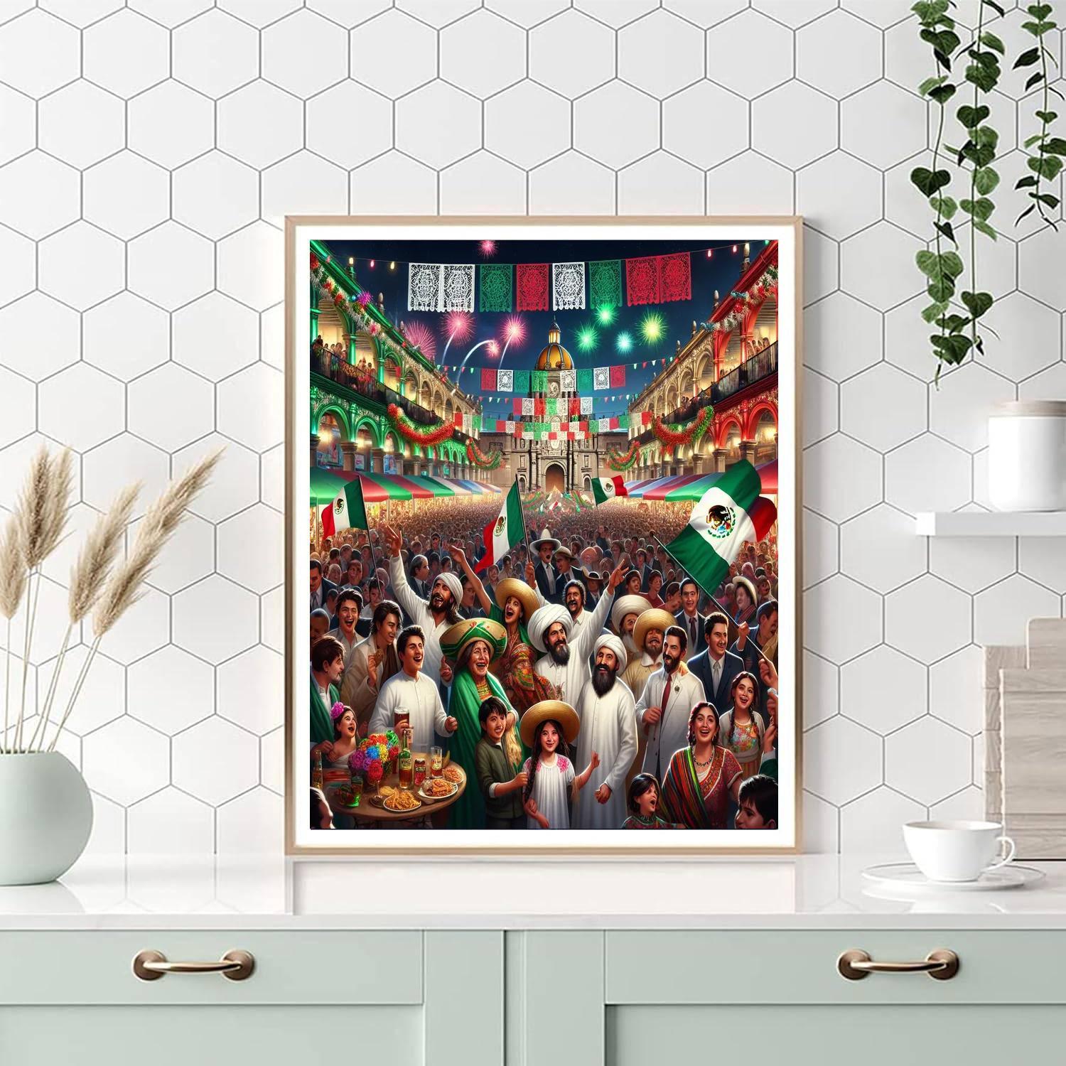 El Grito - Mexico Paint By Numbers Kits