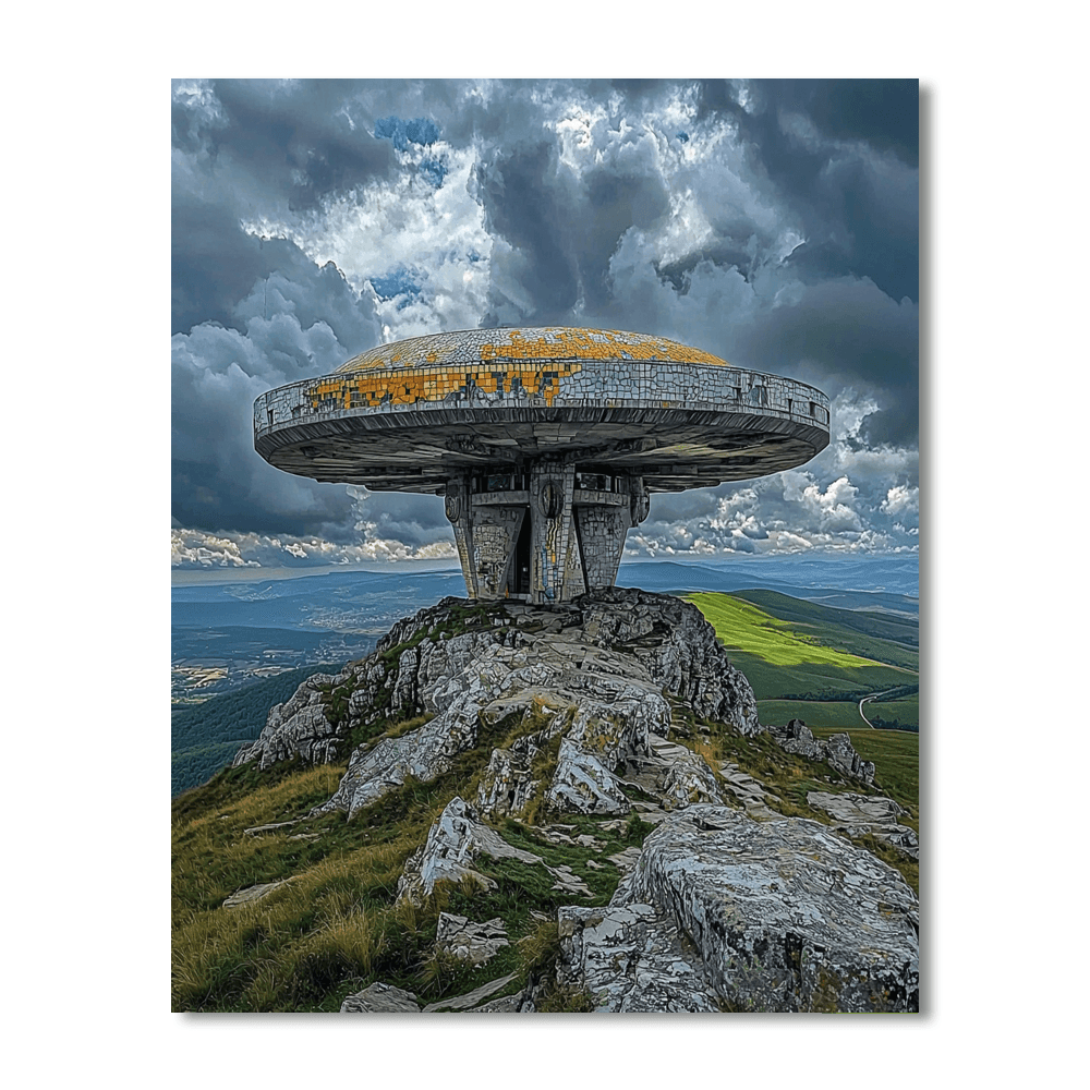 Buzludzha Monument Paint By Numbers