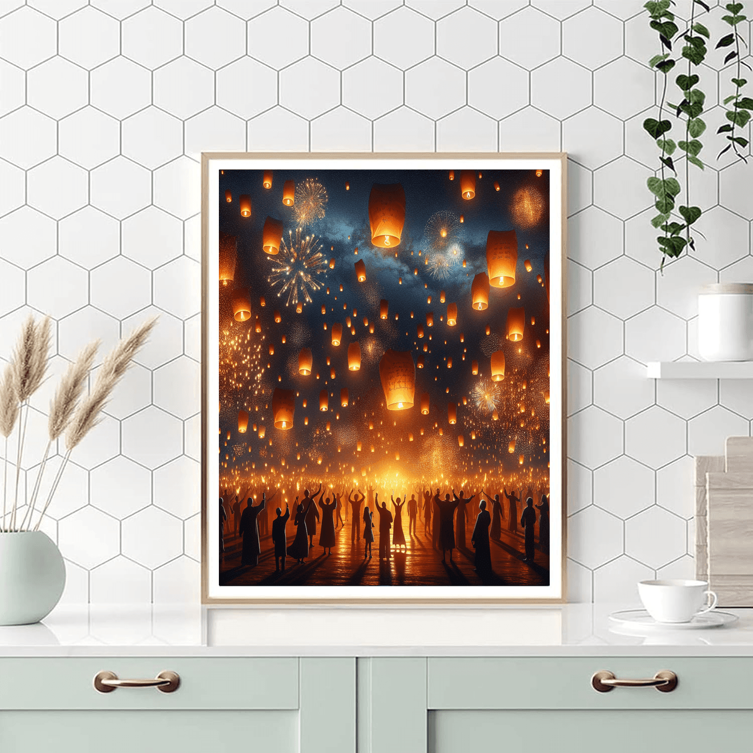 Lantern Festival - Pingxi Number Painting