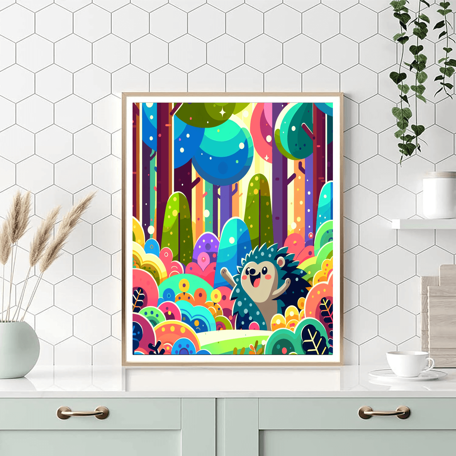 Whimsical Enchanted Forest Paint By Numbers