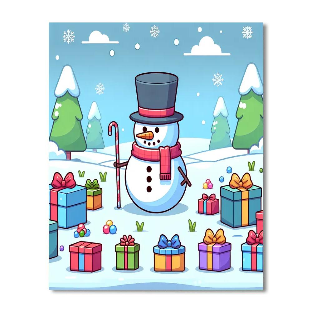Holiday Wonderland Paint By Numbers Kits