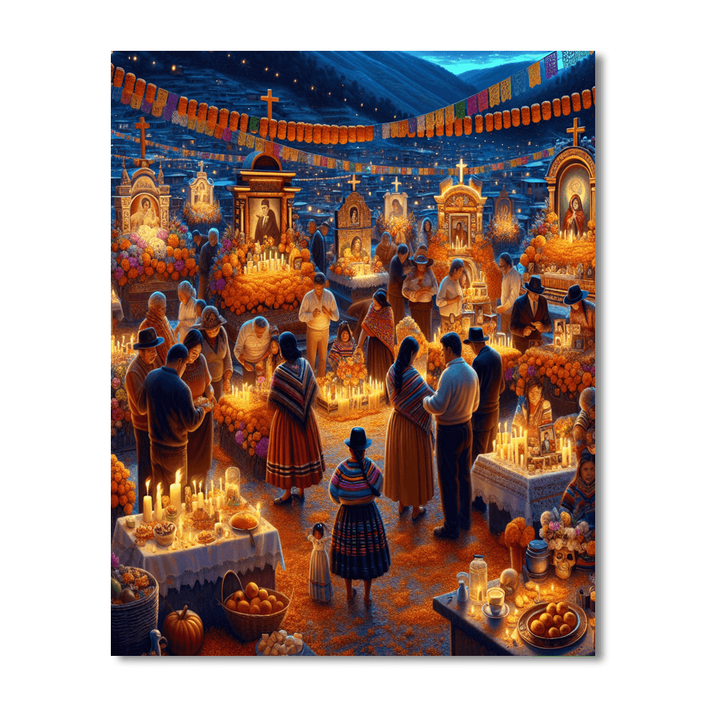Día De Los Muertos - Ecuador Paint By Numbers