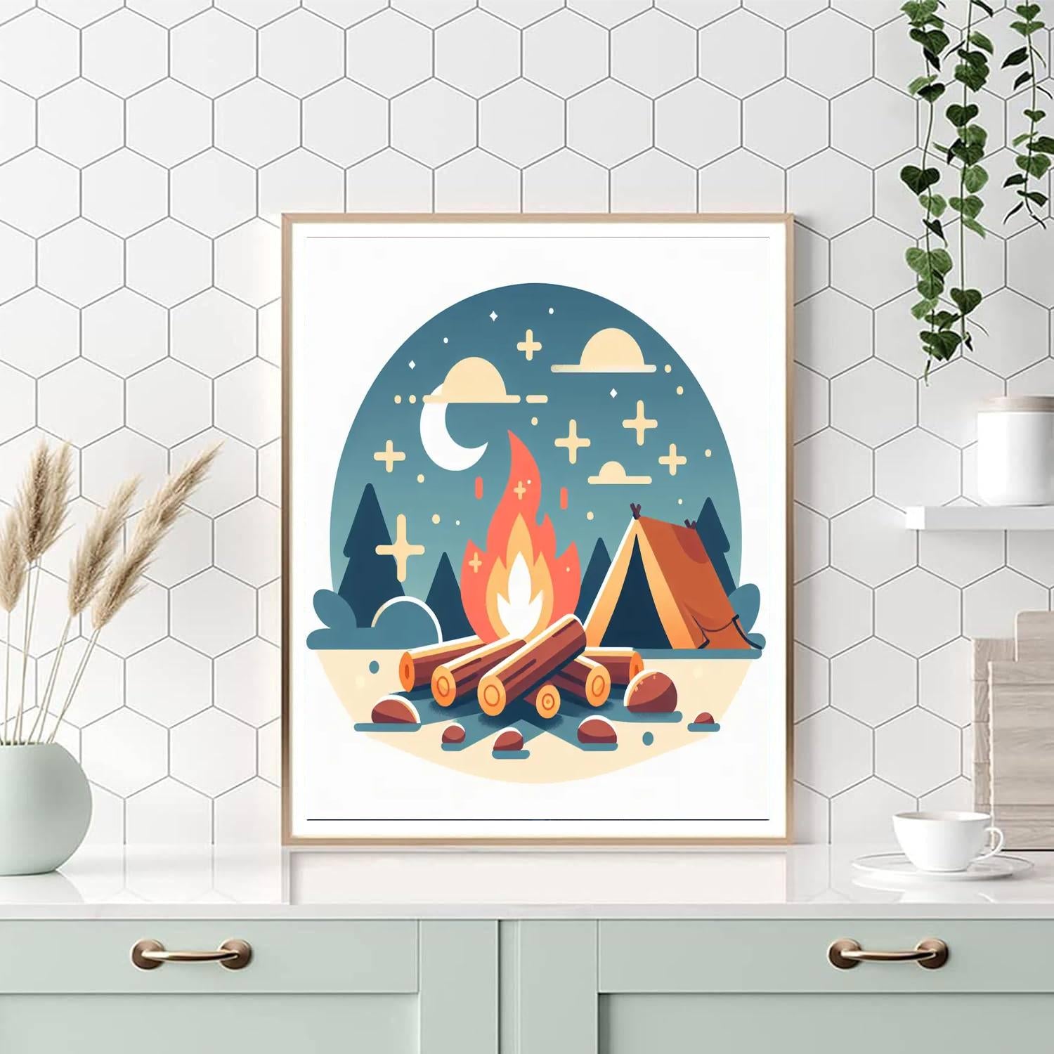 Cozy Campfires Paint By Numbers Kits