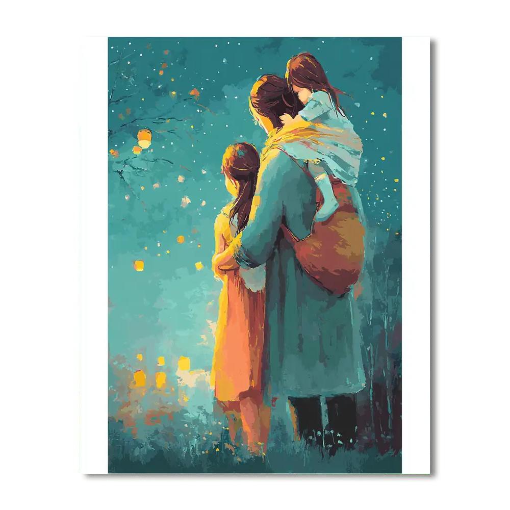 Sweet Dreams Ahead DIY Paint By Numbers