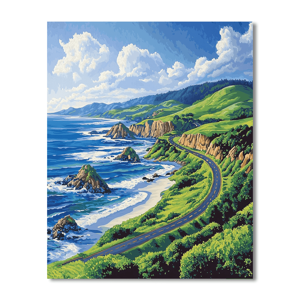 Garden Route DIY Paint By Numbers