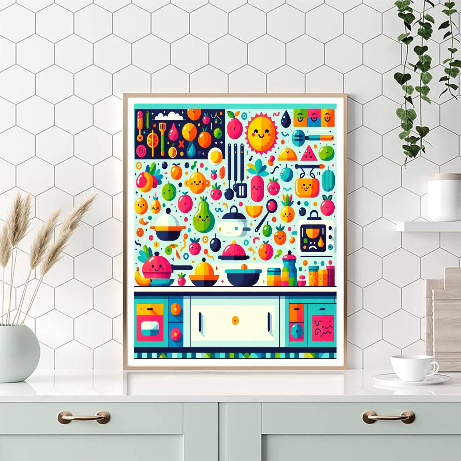 Creative Cooking Adventures Paint By Color