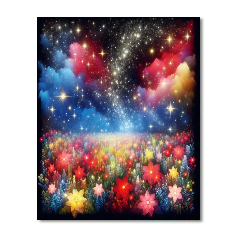 Dreamy Celestial Garden Paint By Numbers Kits