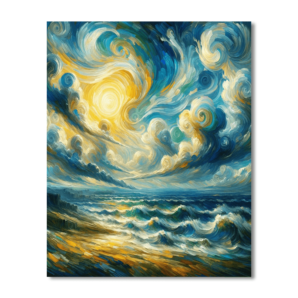 Van Gogh's Starry Inspiration Numbered Painting Kits
