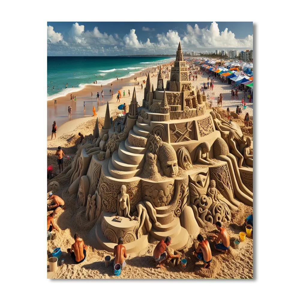 Sandfest - Port Aransas, Usa DIY Paint By Numbers