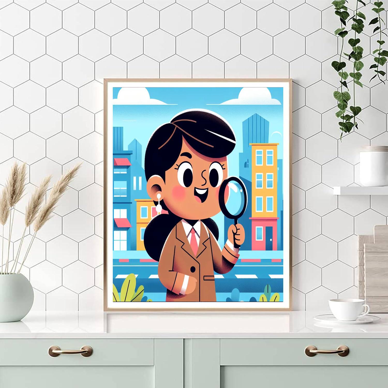 Little Detective Agency Paint By Numbers Kits