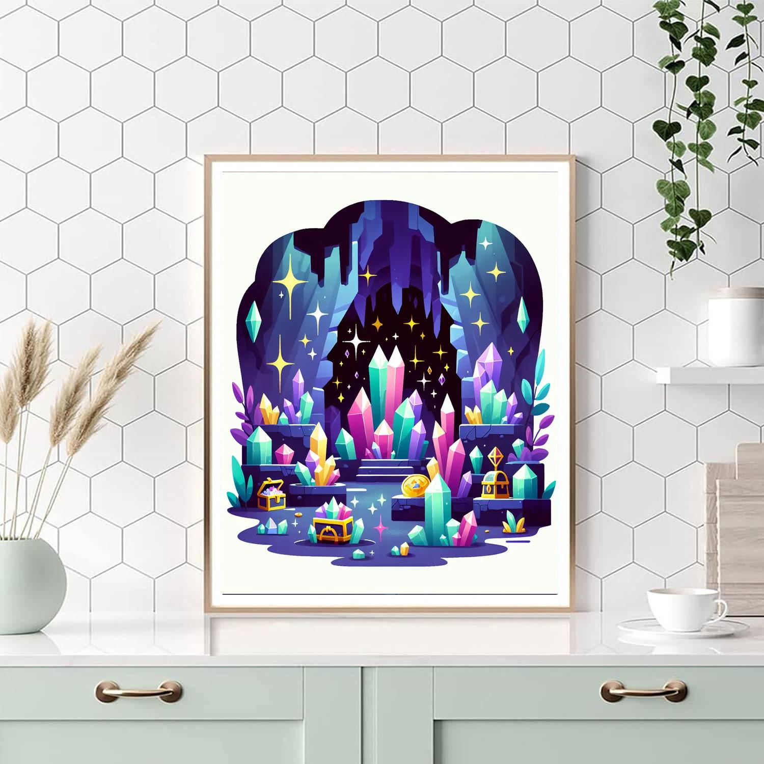 Mystic Cave Numbered Painting Kits