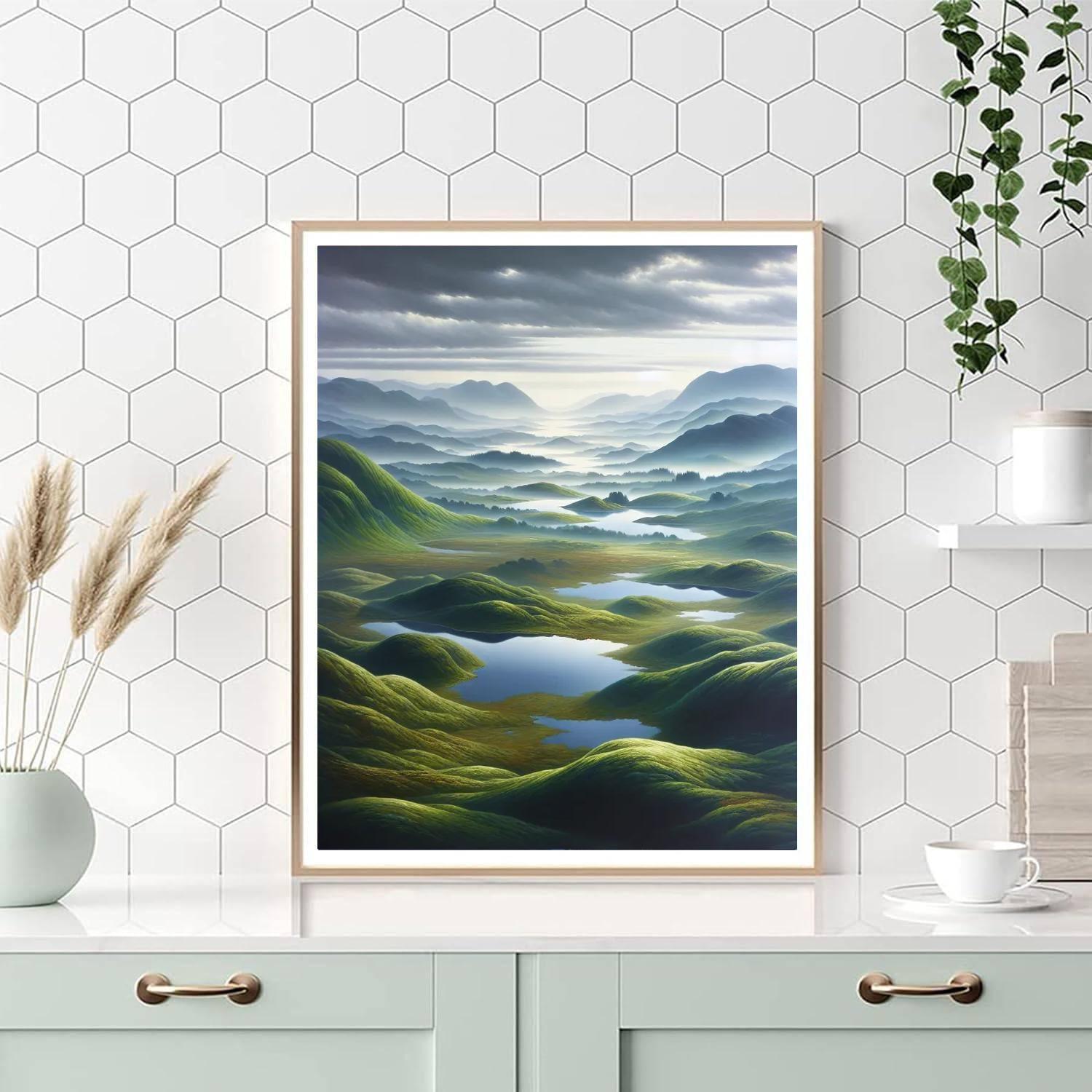 Harmony Of The Highlands Paint By Color