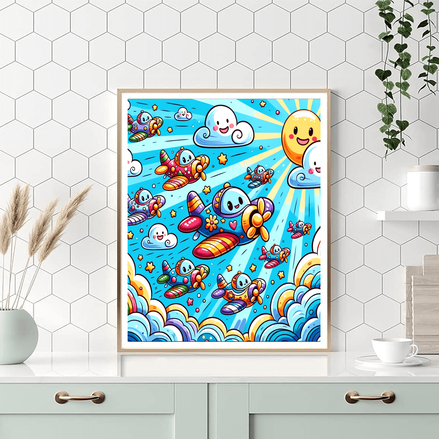 Fantastic Flying Adventures DIY Paint By Numbers