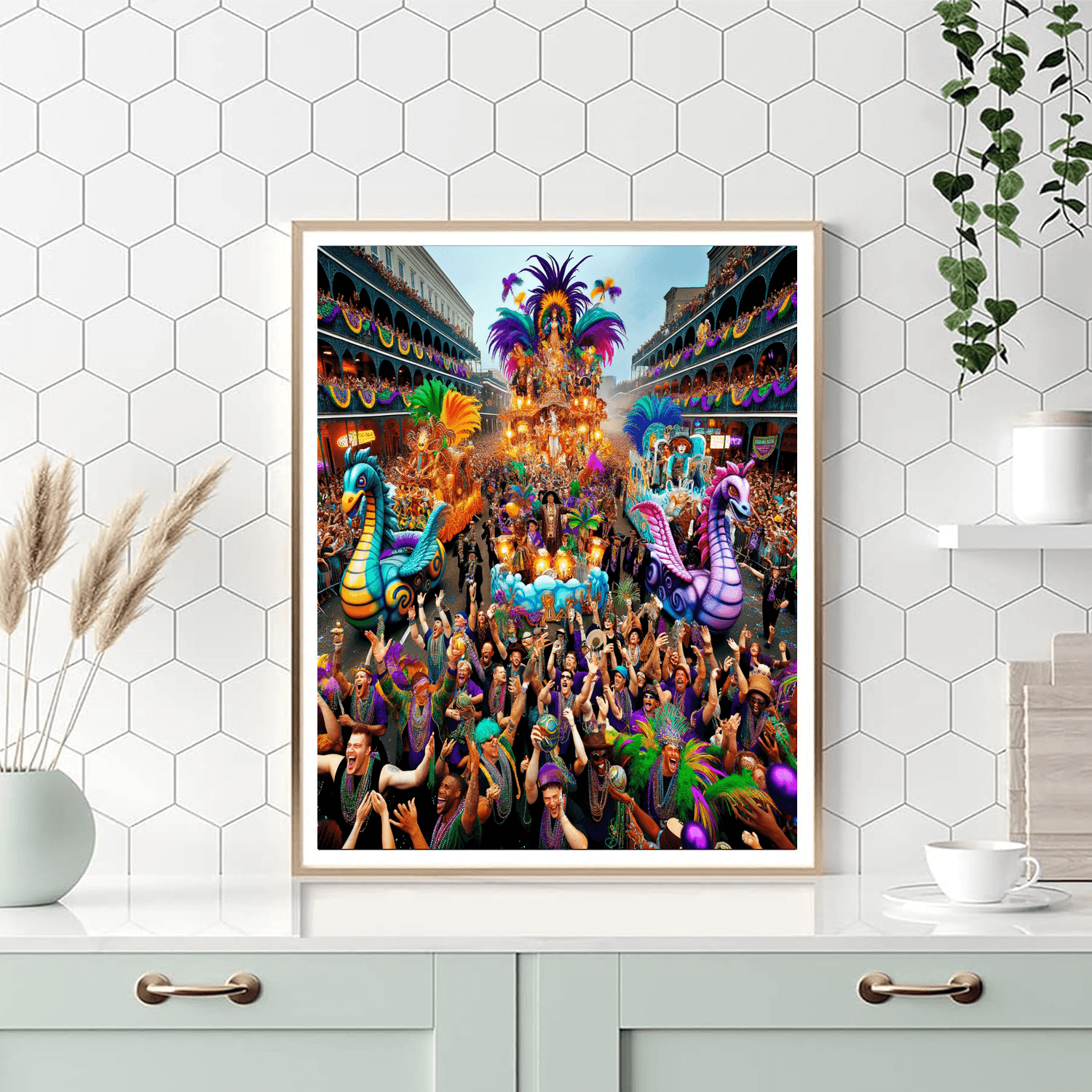 Mardi Gras - New Orleans, United States Number Painting