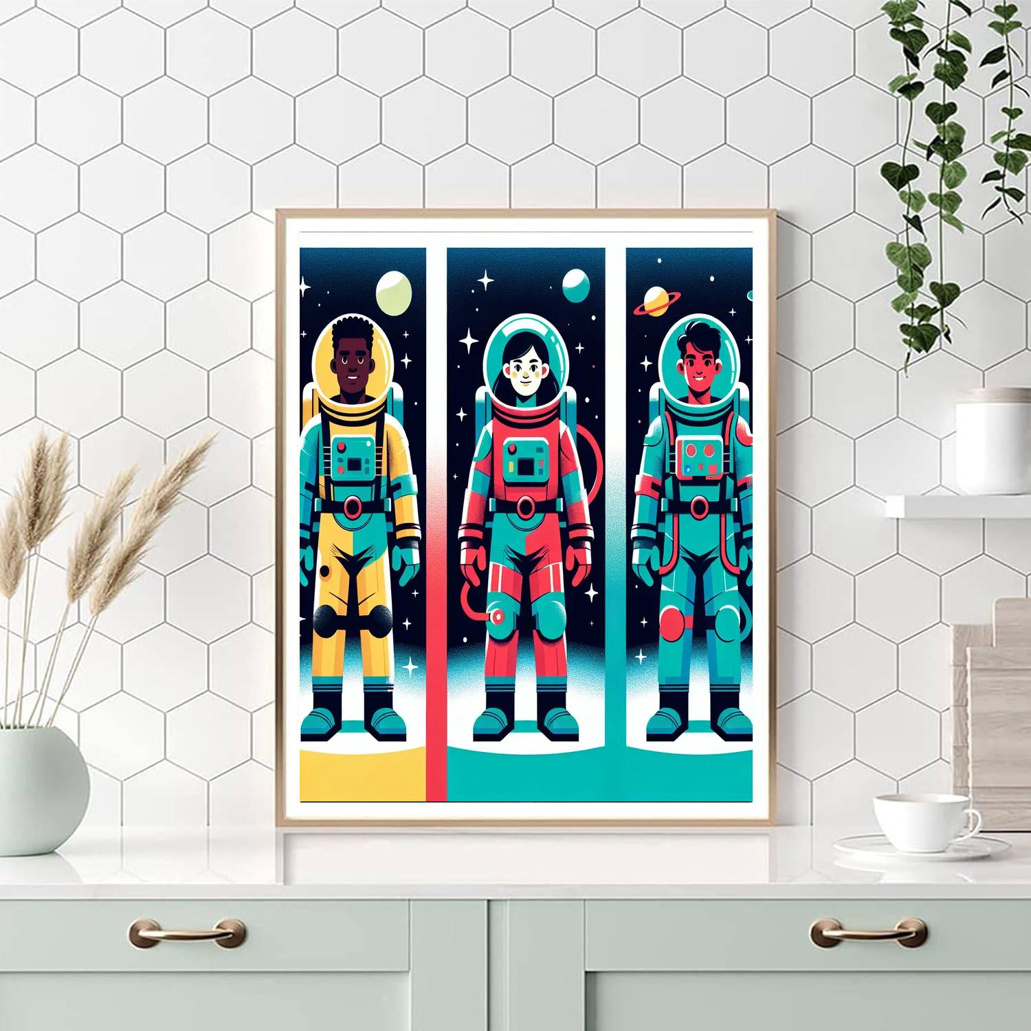 Cosmic Voyage Quest Paint By Color