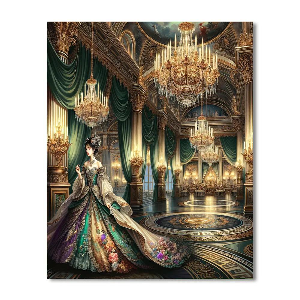 Tiana's Enchanted Evening Number Painting