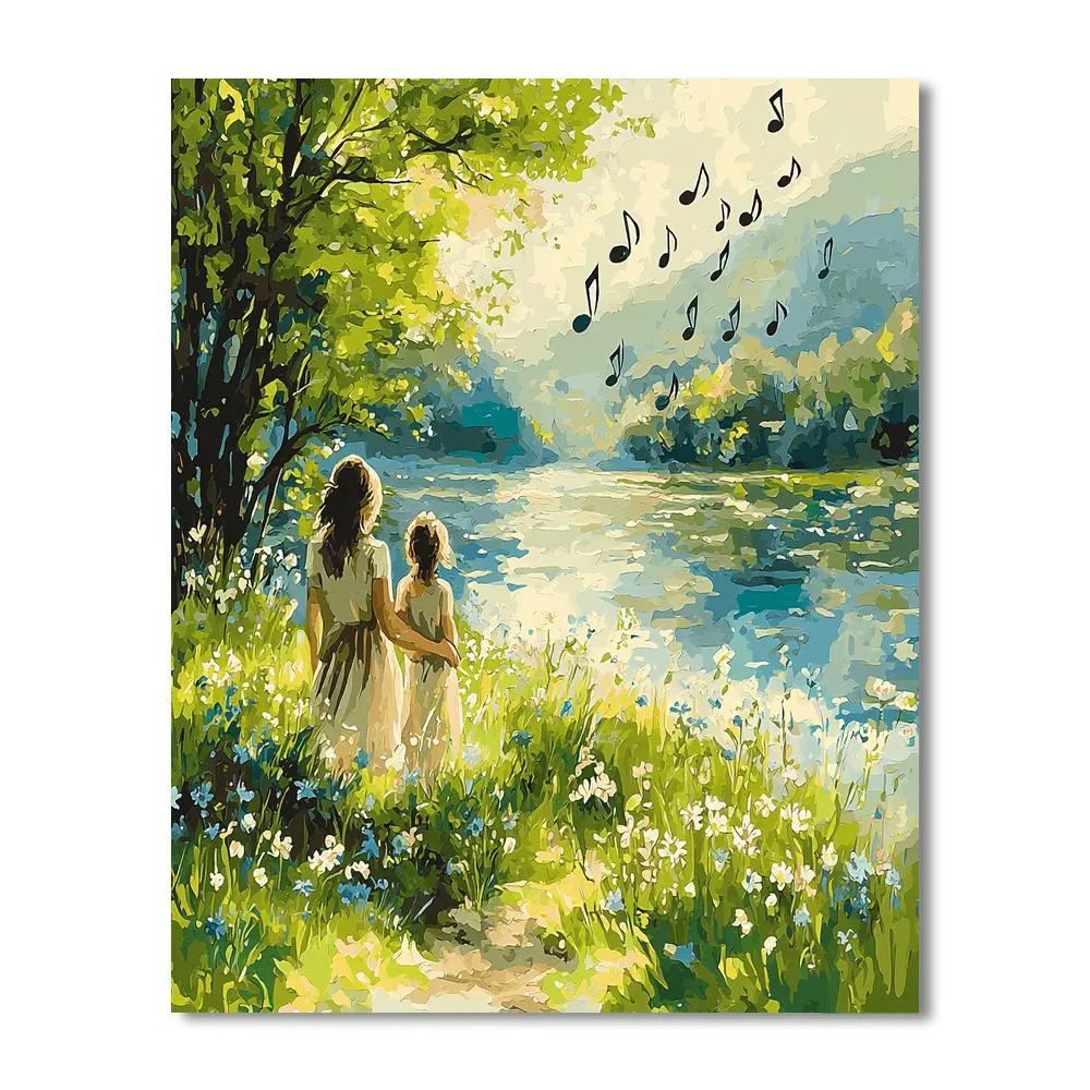 Harmony In The Meadow Paint By Number
