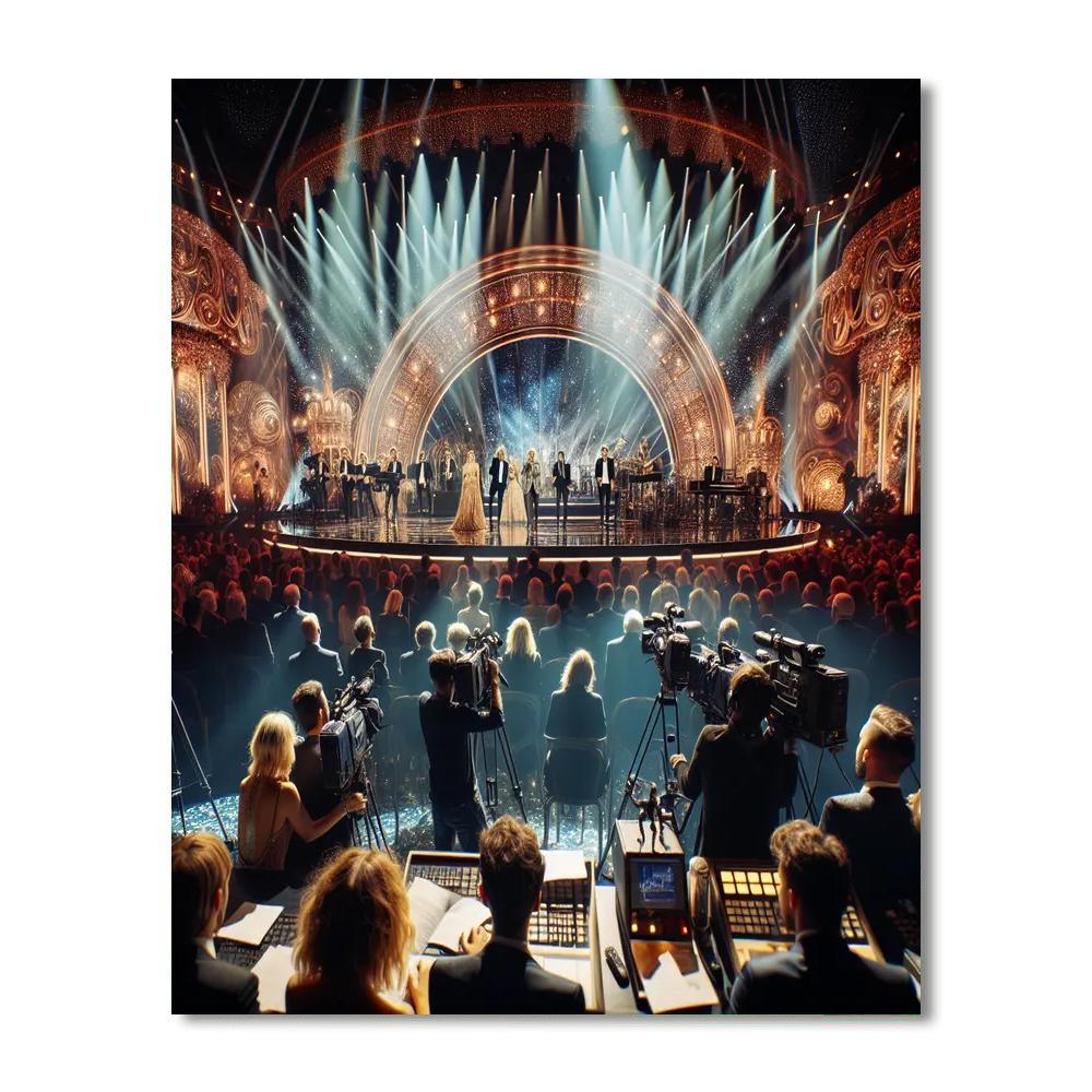 Sanremo Music Festival - Sanremo, Italy Painting Number Kit