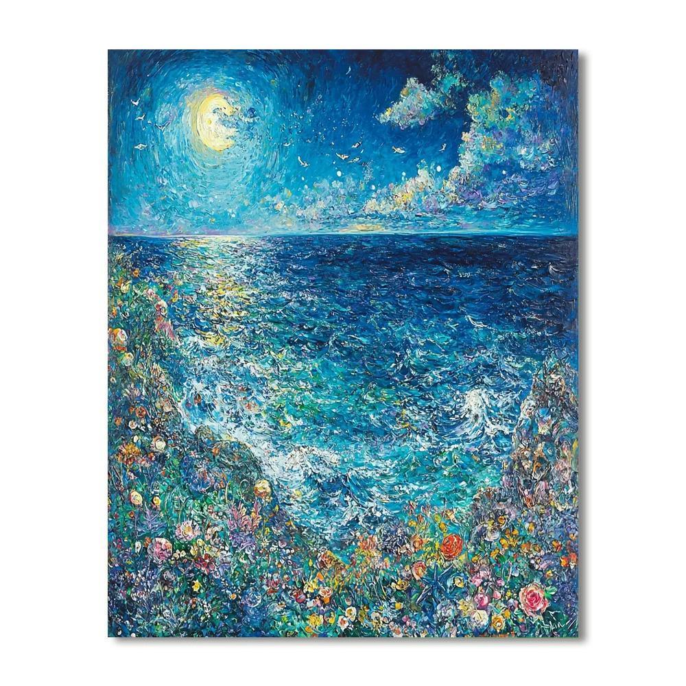 Salvador Dali Inspired Surreal Maritime Odyssey  Paint By Numbers