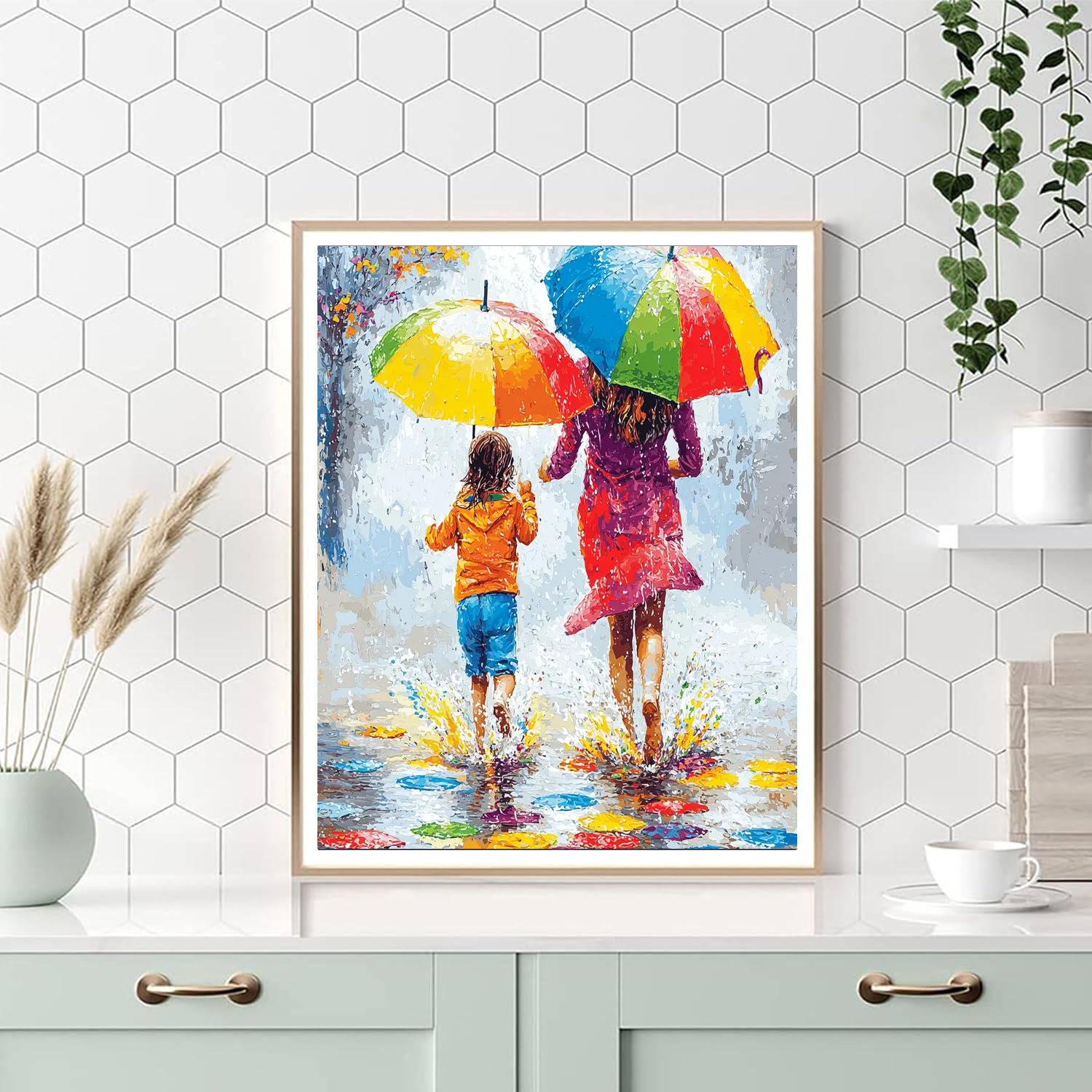 Adventures On A Cloudy Day Paint By Color