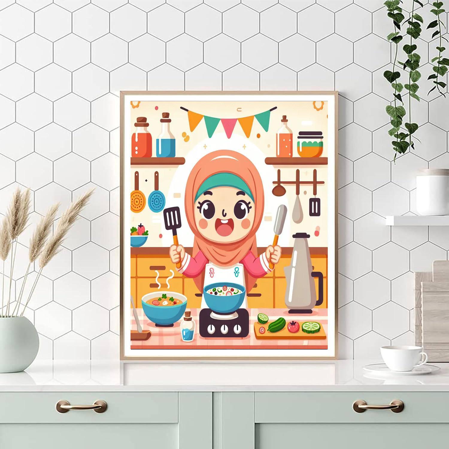 Little Chef Cooking Adventure Painting By Numbers Kit