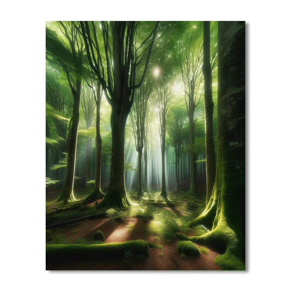 Forest Sanctuary Serenity Numbered Painting Kits