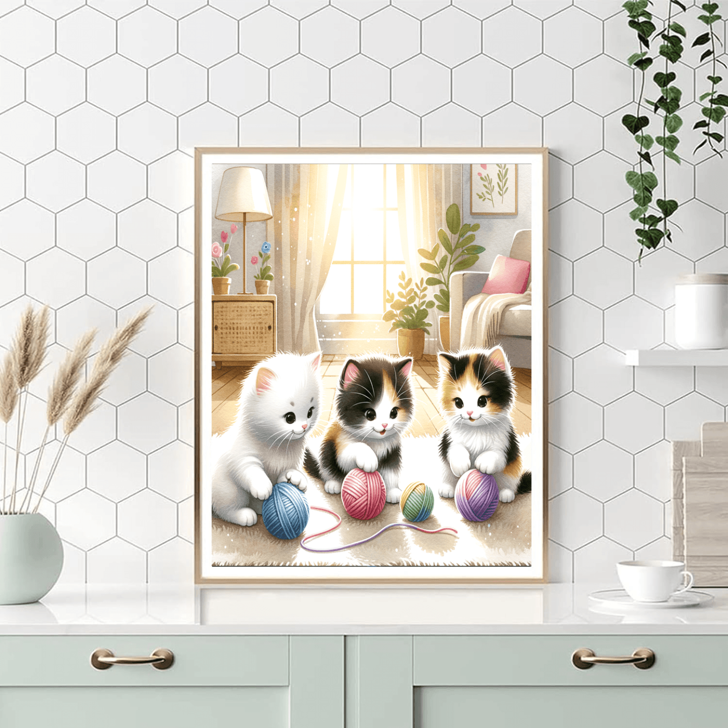 Adorable Kittens Paint By Numbers