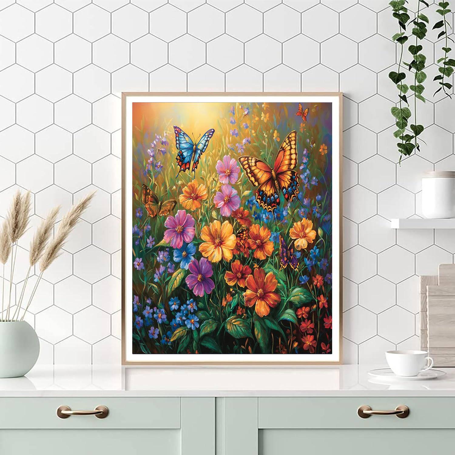 Mommy’s Butterfly Garden Paint By Number