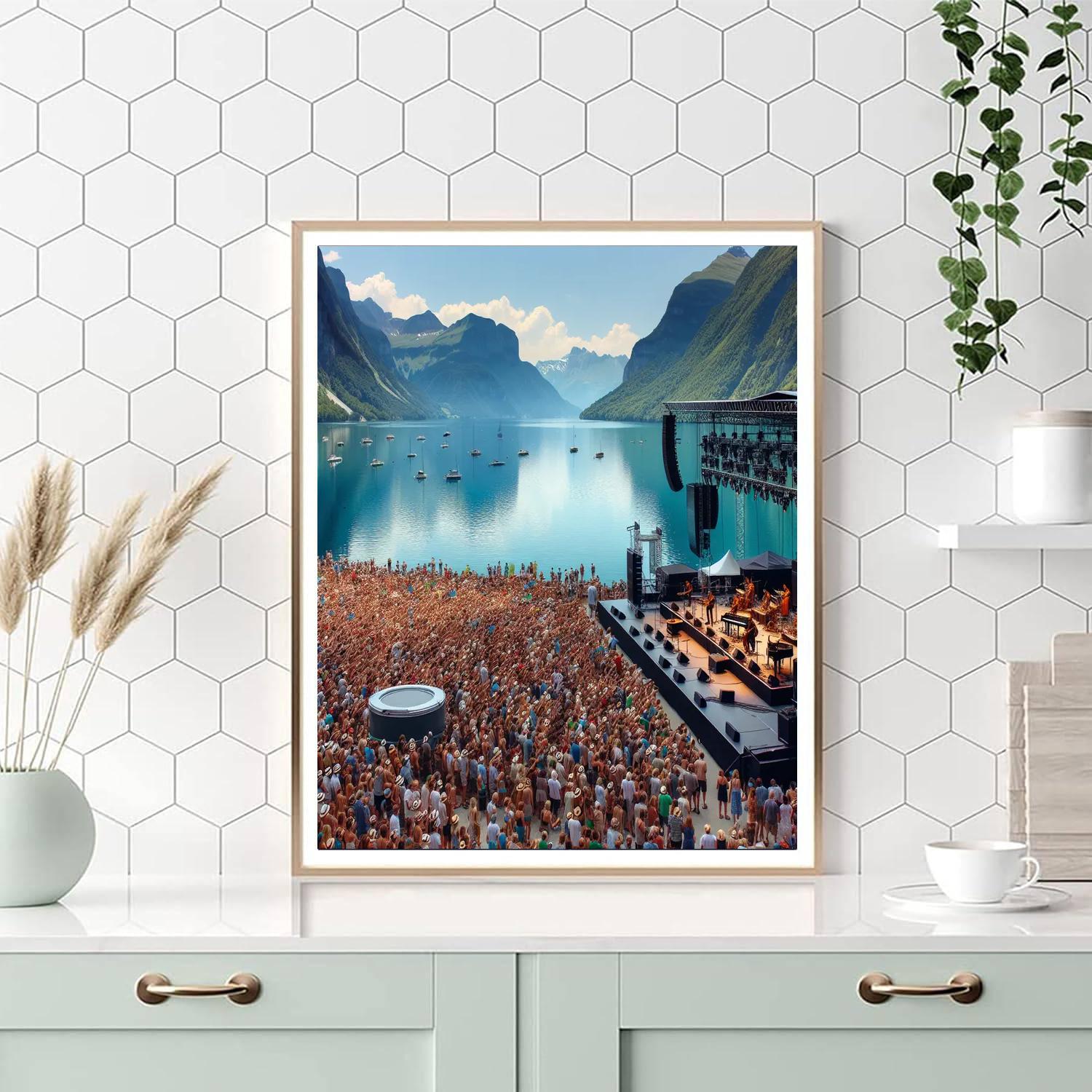 Montreux Jazz & Blues Festival - Montreux Paint By Numbers Kits
